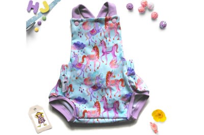 Buy Newborn Summer Romper Unicorn Drops Light now using this page